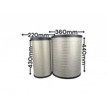 Воздушный фильтр QC0770 SK-1053AB 1327168 1063969+1063973 PU3645