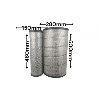 Воздушный фильтр JS1650 PU2851/11110022+11110023/11Q8-20310+20320/4459549+4459548/142-1339+1404/AF25437+25523/P777409+P7