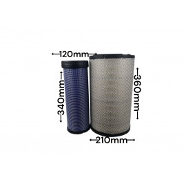 Воздушный фильтр ZX1675 PU2136 4283861+4287060 YN11P00004S002 AF25384+25413 P821883+P821908 Воздушный фильтр ZX1675 PU2136 4283861+4287060 YN11P00004S002 AF25384+25413 P821883+P821908