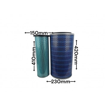 Воздушный фильтр ZX1656 K2342 1109N-020+1109N-030 SC210-8 SC220-7 AF947+AF963 AF25270+AF25271 Воздушный фильтр ZX1656 K2342 1109N-020+1109N-030 SC210-8 SC220-7 AF947+AF963 AF25270+AF25271