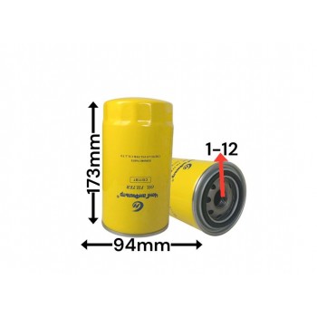Маслянный фильтр CG1187 JX0813 W950/31 186-1012000 YJX-6319 LF16112 F5000-1012240 186-1012240