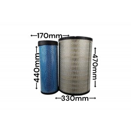 Воздушный фильтр ZX1692 PU3047 81.08400.6005 A041P370 Воздушный фильтр ZX1692 PU3047 81.08400.6005 A041P370