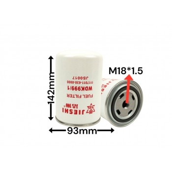 Топливный фильтр JS0017 WDK999/1  UC4912 2000401 FF5737 BF7886 WDK940/20 1117050-73DM 1117010A-630-0000 610800080333