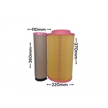 Воздушный фильтр QC0254 SK-1527AB PU2237 C23610+CF610 32/920401+32/920402 1613800400