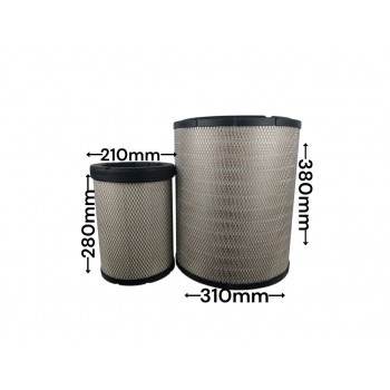 Воздушный фильтр QC0278 SK-1055AB PU3238 6I-2507+6I-2508 P532507+P532508 AF25288M+AF25289M