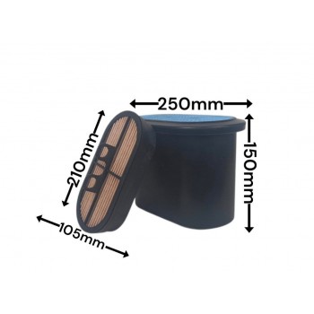 Воздушный фильтр ZX1873 P608533+P600975 32/925682+32/925683 AF26656+AF26655 49275+49276 CA5450+PA5451 LAF5934+LAF5938 FG
