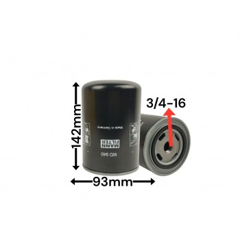 Маслянный фильтр WD940+AO0905 AO0907