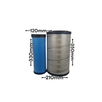 Воздушный фильтр PU2135 4283861+4287060 YN11P00004S002 AF25384+25413 P821883+P821908 Воздушный фильтр PU2135 4283861+4287060 YN11P00004S002 AF25384+25413 P821883+P821908
