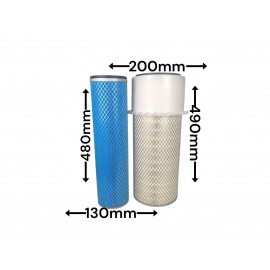 Воздушный фильтр ZX1450 K2049 11EM-21041+11EM-21051 P902309+902310 AF26285K+AF26286
