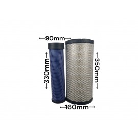 Воздушный фильтр ZX1948 PU1635 600-185-2110+2120/131-8902+8903/AF25352+25485/4486014+4486002/32915701/P772580/P828889/11