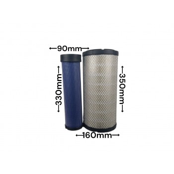 Воздушный фильтр ZX1948 PU1635 600-185-2110+2120/131-8902+8903/AF25352+25485/4486014+4486002/32915701/P772580/P828889/11
