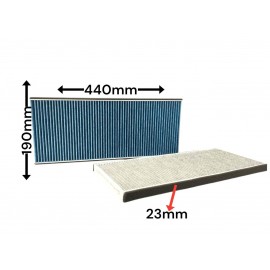 Салонный фильтр ZX2011 445MM*193MM*23MM