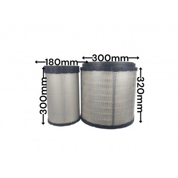 Воздушный фильтр QC2086 K3032 RE587793+RE210103 RE587795+RE587794 AF26337+AF26336  P617646+P617645 C31021 CF19021
