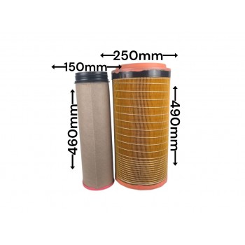 Воздушный фильтр QC2087 PU2549 C251020+CF1480 AN403918+AN403919 5501661187+5501661188 05821539+05821540