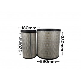 Воздушный фильтр QC0482 PU2933 AF25131M+AF25132M P532473+P532474 6I-0273+6I-0274 C30899+CF19186 6I0273+6I0274 0003645990