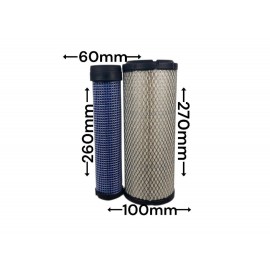 Воздушный фильтр QC0486 PU1027 P821575+P822858 AF25551+AF25552 C1196/2+CF752 RG60690+RG60866
