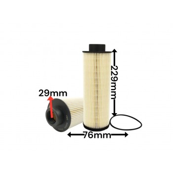 Топливный фильтр элемент LK2524 PU855X 240207