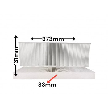 Салонный фильтр 380MM*130MM*35MM