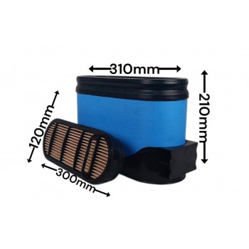 Воздушный фильтр QC0558 P787281+P606121 C31015+CF30100 21525311+21515311 
400Y7561+320/05764
 2934726+2934736
 3J0801-08