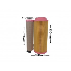 Воздушный фильтр QC0812 PU1533 C15300+CF300 9826251261
