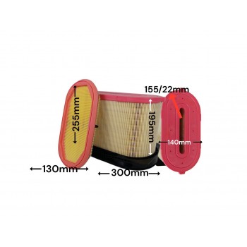 Воздушный фильтр QC0658 5280585+3466688 3466687+3466688 0021718930+0021718910 11836166+11836167 C30400/1+CF2631