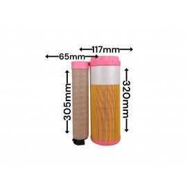 Воздушный фильтр QC0816 C12004+CF240 240828+233110240