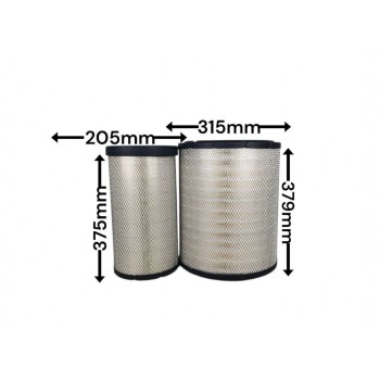 Воздушный фильтр QC2411 SK-1033AB PU3238 6I2505+6I2506 03654910+03654920 AF25135M+AF25136M P532505+P532506 PU3238