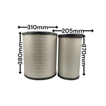 Воздушный фильтр QC2411 SK-1033AB PU3238 6I2505+6I2506 03654910+03654920 AF25135M+AF25136M P532505+P532506 PU3238