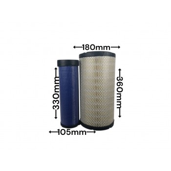 Воздушный фильтр ZX2435 PU1836 D7327-1109101