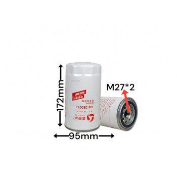 Маслянный фильтр JDE-280013 JE2888 LF16015 S00005435+01 S00012368+01 4897898 4988297 2662242 W950/26 0986B01040 H19W10 O